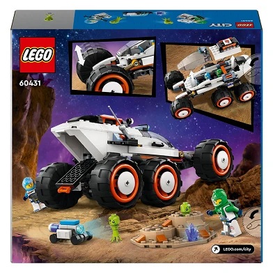 LEGO City 60431 L'explorateur de l'espace et la vie extraterrestre