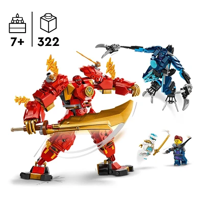 LEGO Ninjago 71808 Kais Elementar-Feuer-Mech