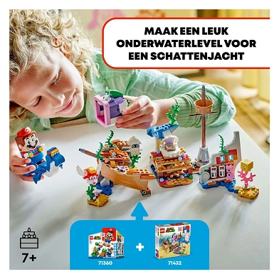 LEGO Super Mario 71432 Erweiterungsset: Dorries versunkenes Schiffswrack