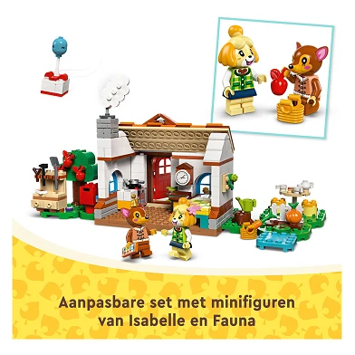 LEGO Animal Crossing 77049 Isabelle op Visite