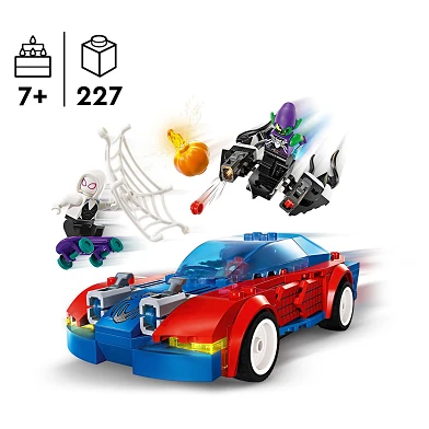 LEGO Super Heroes 76279 Spider-Man racewagen en Venom Green Goblin