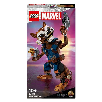 LEGO Super Heroes 76282 Fusée et bébé Groot