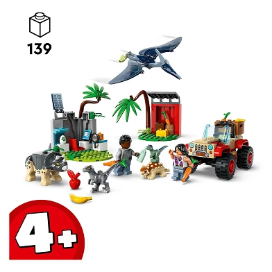 LEGO Jurassic World 76963 Reddingscentrum Voor Babydinosaurussen