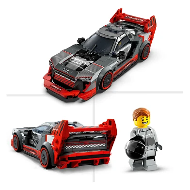 LEGO Speed ​​​​Champions 76921 Voiture de course Audi S1 ​​​​E-tron Quattro