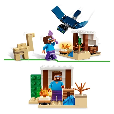 LEGO Minecraft 21251 L'expédition dans le désert de Steve