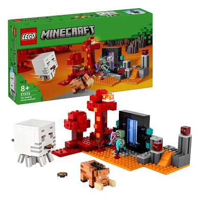 LEGO Minecraft 21255 Embuscade au portail du Nether