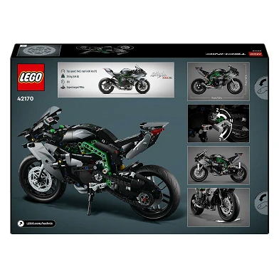 LEGO Technic 42170 Kawasaki Ninja H2R motor