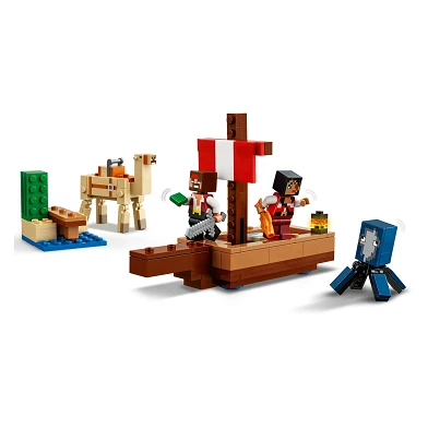 LEGO Minecraft 21259 Le voyage en bateau pirate