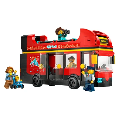 LEGO City 60407 Le bus touristique rouge à deux étages