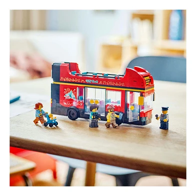 LEGO City 60407 Le bus touristique rouge à deux étages