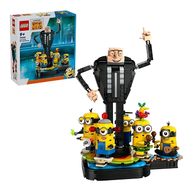 LEGO Despicable Me 75582 Bouwbare Gru en Minions