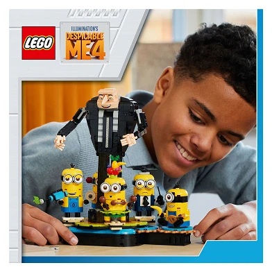 LEGO „Ich – Despicable Me“ 75582 Gru und Minions zum Zusammenbauen
