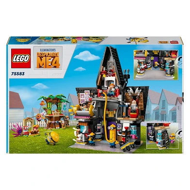LEGO „Ich – Despicable Me“ 75583 „Haus der Minions und Gru“.