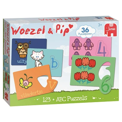 Woezel & Pip - 123 en ABC Puzzels