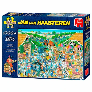 Jan van Haasteren Puzzle - Das Weingut, 1000 Teile.