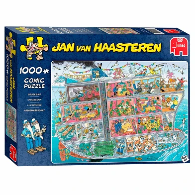 Puzzle Jan van Haasteren - Bateau de croisière, 1000 pcs.