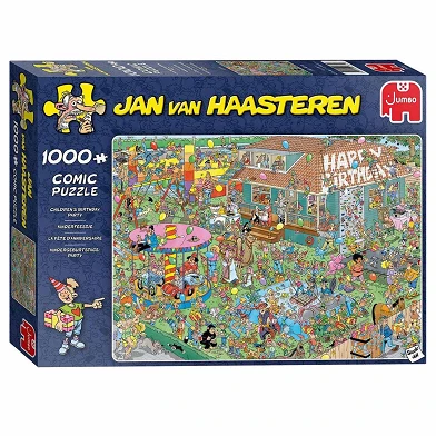 Puzzle Jan van Haasteren – Fête d'anniversaire, 1000 pièces.