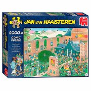 Jan van Haasteren Puzzle - Der Kunstmarkt, 2000.