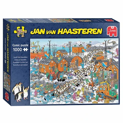 Jan van Haasteren Puzzle - Pôle Sud, 1000 pcs.