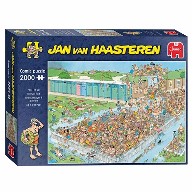 Puzzle Jan van Haasteren - Bomvol Bad, 2000 pcs.