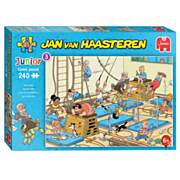 Jan van Haasteren Puzzle Junior Cages à Singes, 240 pcs.