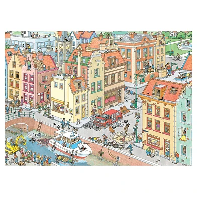 Puzzle Jan van Haasteren – La pièce manquante, 1000 pièces.