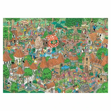 Puzzle Jan van Haasteren - Forêt de contes de fées d'Efteling, 1000 pcs.