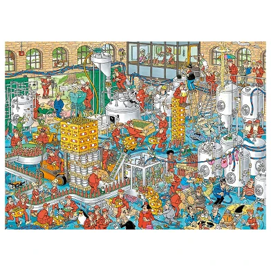 Puzzle Jan van Haasteren - La brasserie artisanale, 1000 pcs.