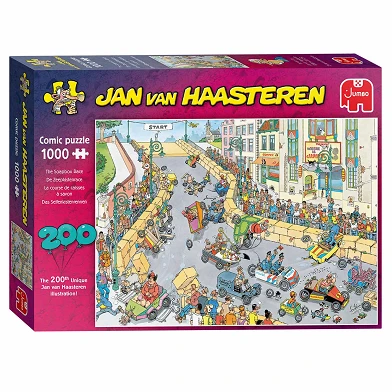 Puzzle Jan van Haasteren - La course des boîtes à savon, 1000 pcs.