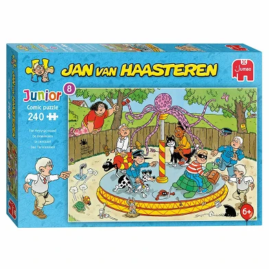 Jan van Haasteren Puzzle Junior Le carrousel, 240 pièces