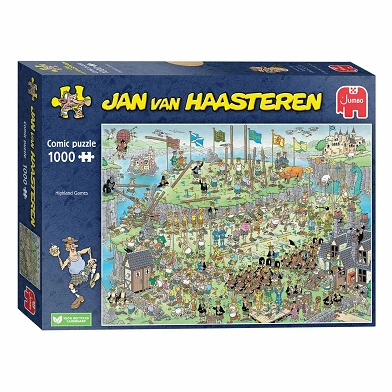 Puzzle Jan van Haasteren - Highland Games, 1000 pièces.