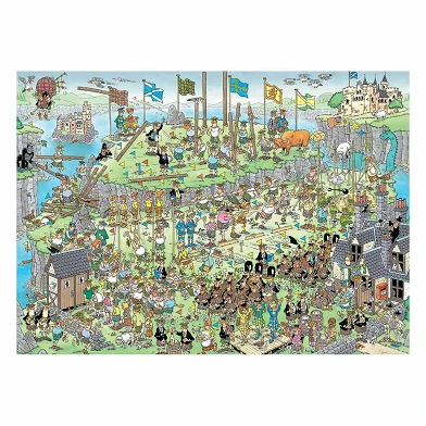 Puzzle Jan van Haasteren - Highland Games, 1000 pièces.