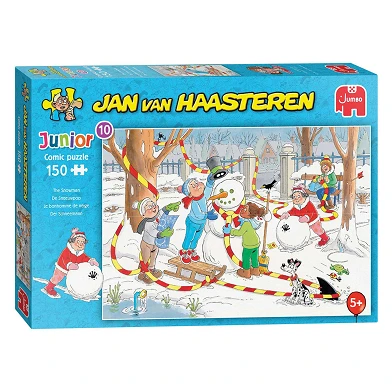 Jan van Haasteren Puzzle Junior - Schneemann, 150 Teile.