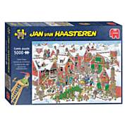 Jan van Haasteren Puzzle - Santa's Village, 5000 Teile