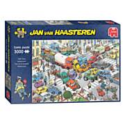 Jan van Haasteren Puzzel - Traffic Chaos, 3000st.