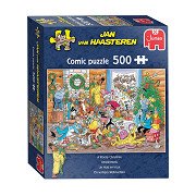 Puzzle Jan van Haasteren - Noël Jitters, 500 pcs.