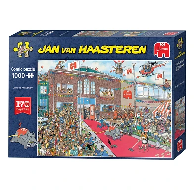 Puzzle Jan van Haasteren - 170 ans Jumbo Jumbileum, 1000 pcs.