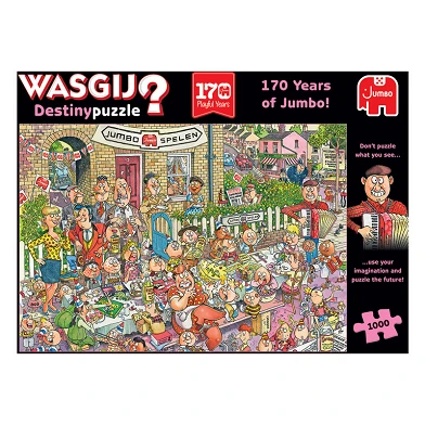 Puzzle Wasgij Destiny - Spécial Jumbo 170 ans. 1000 pièces.