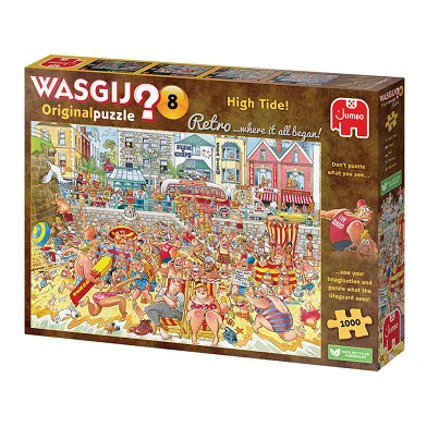 Wasgij Retro Original 8 Puzzle - Inondation !, 1000 pcs.