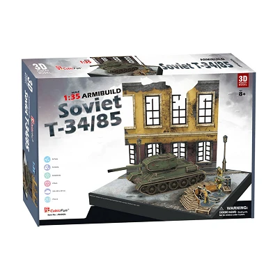 3D Puzzel Soviet T34/85