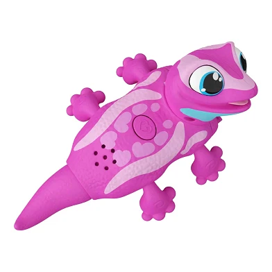 Gecko robot animagique - Rose