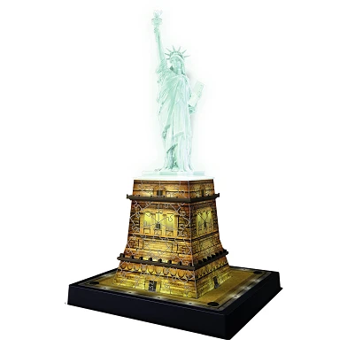 Ravensburger Puzzle 3D - Statue de la Liberté Édition Nuit
