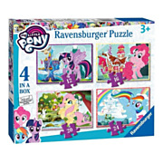 My Little Pony Puzzle, 4in1