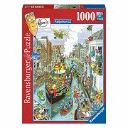 Puzzle Bateau à vapeur Sinterklaas, 1000 pcs.