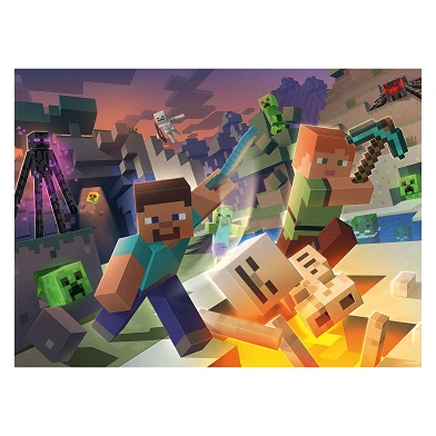 Monster Minecraft Puzzle, 100 Teile.