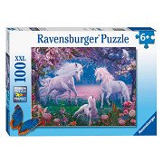 Ravensburger Puzzle Verzauberte Einhörner, 100 Teile XXL