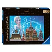 Ravensburger Puzzle Châteaux Disney - Elsa, 1000 pièces.