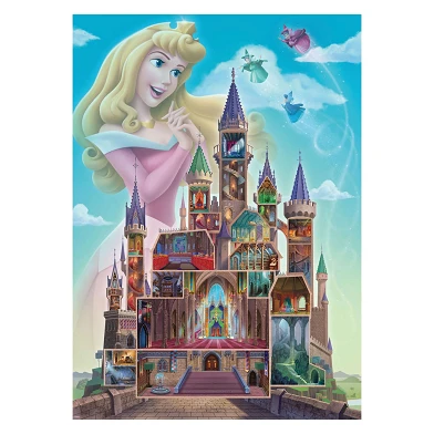 Ravensburger Puzzle Châteaux Disney - Aurore, 1000 pièces.