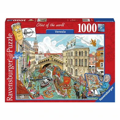 Fleroux Puzzle Venedig, 1000.