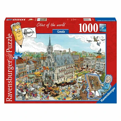 Fleroux Puzzle Gouda, 1000 Teile.